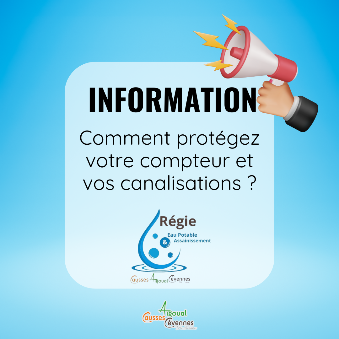 ❄️ Protégez votre compteur et vos canalisations 🚰