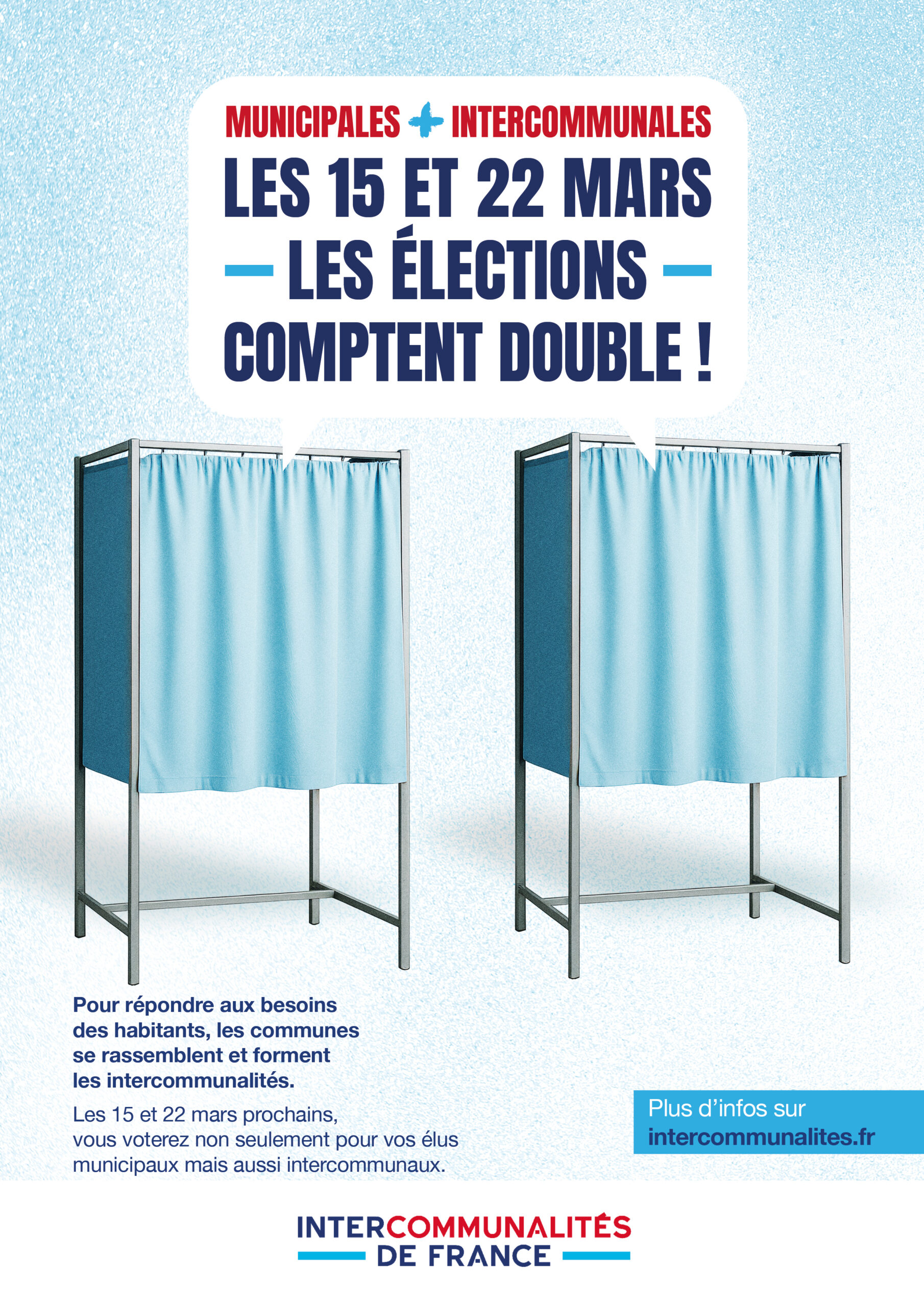Elections municipales et intercommunales – 15 & 22 mars 2026